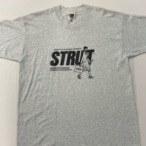 Vintage American Business Women’s Association ABWA STRUT Single Stitch Tee Shirt